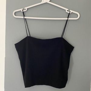American Eagle Black Crop Top